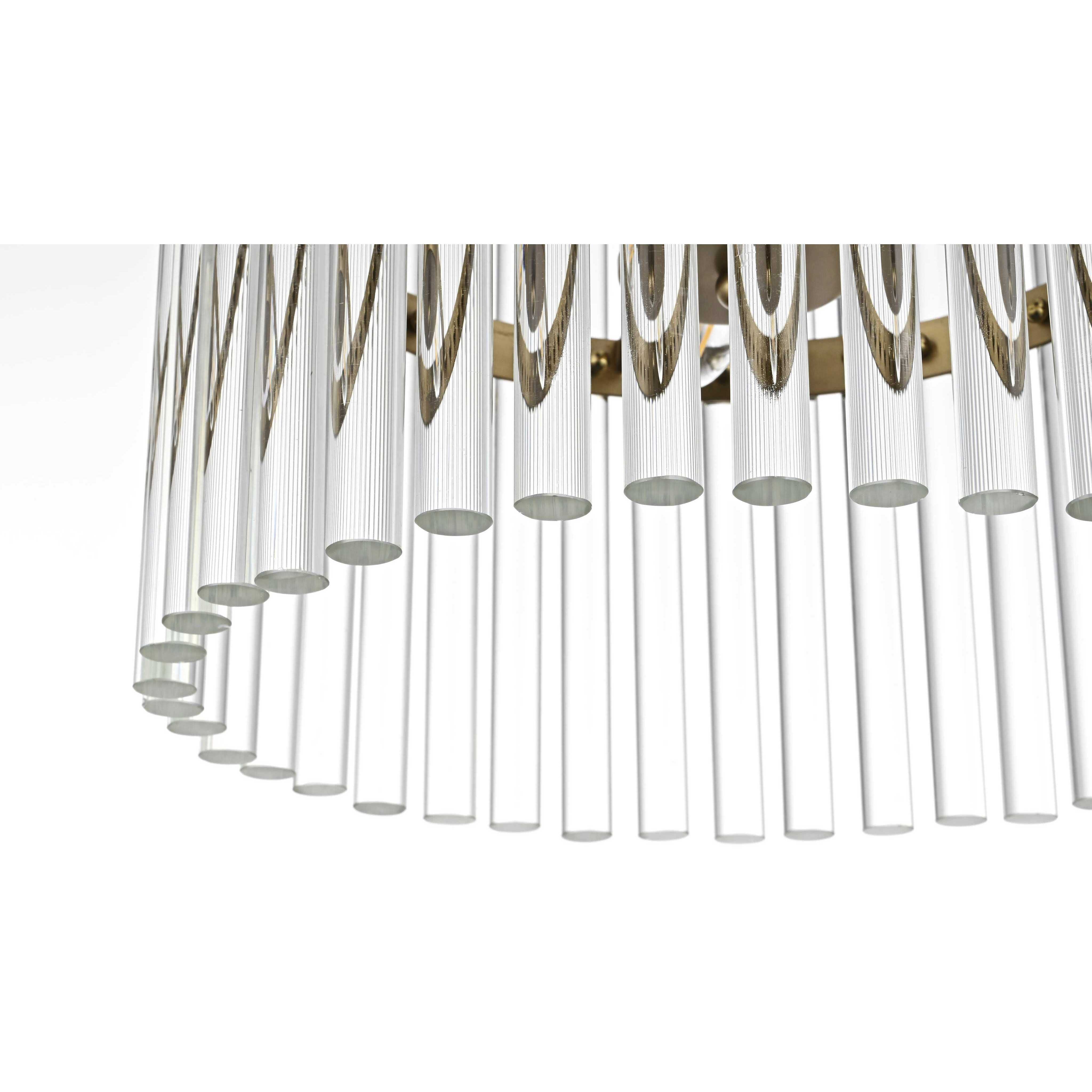 Paulina 3 Light 16 inch Satin Gold Chandelier Ceiling Light