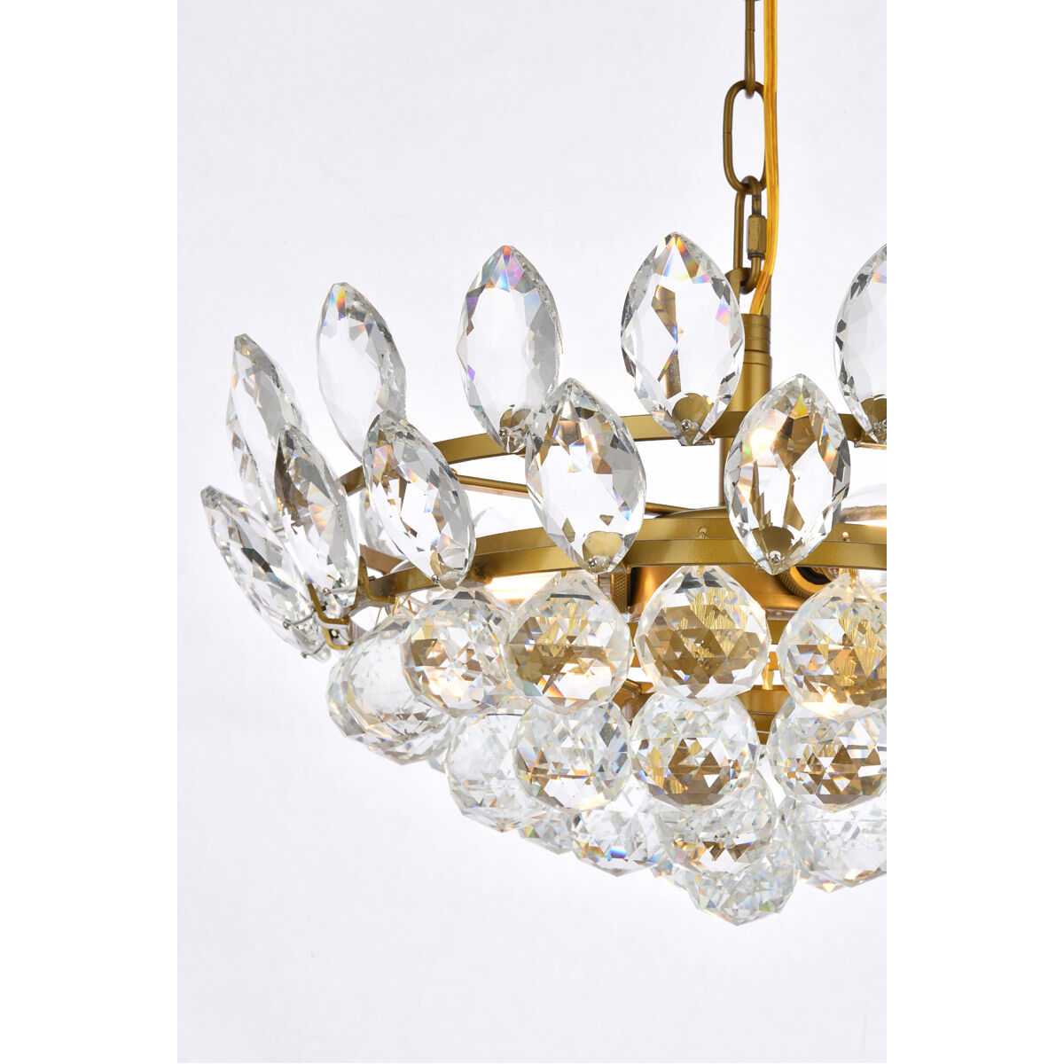 Emilia 3 Light 16 inch Brass Pendant Ceiling Light