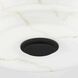 Tosca 3 Light 18 inch Matte Black Semi-Flush Mount Ceiling Light, Design Series