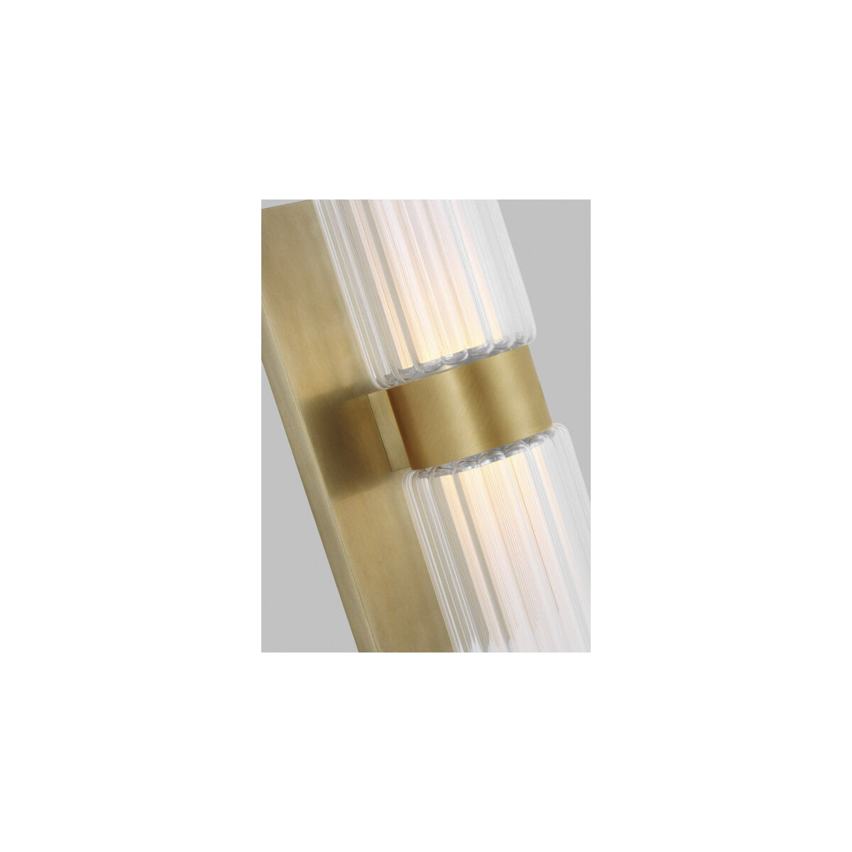 Avroko Langston LED 3.9 inch Plated Brass ADA Wall Sconce Wall Light in 120V, Integrated LED