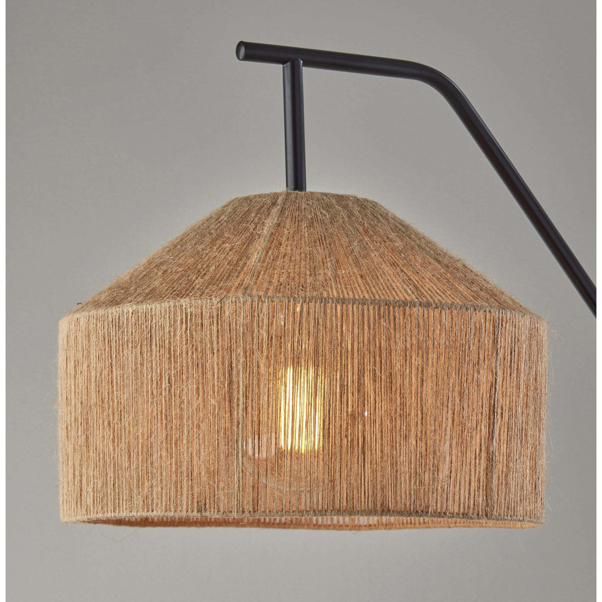 Amalfi 65 inch 100.00 watt Black Floor Lamp Portable Light