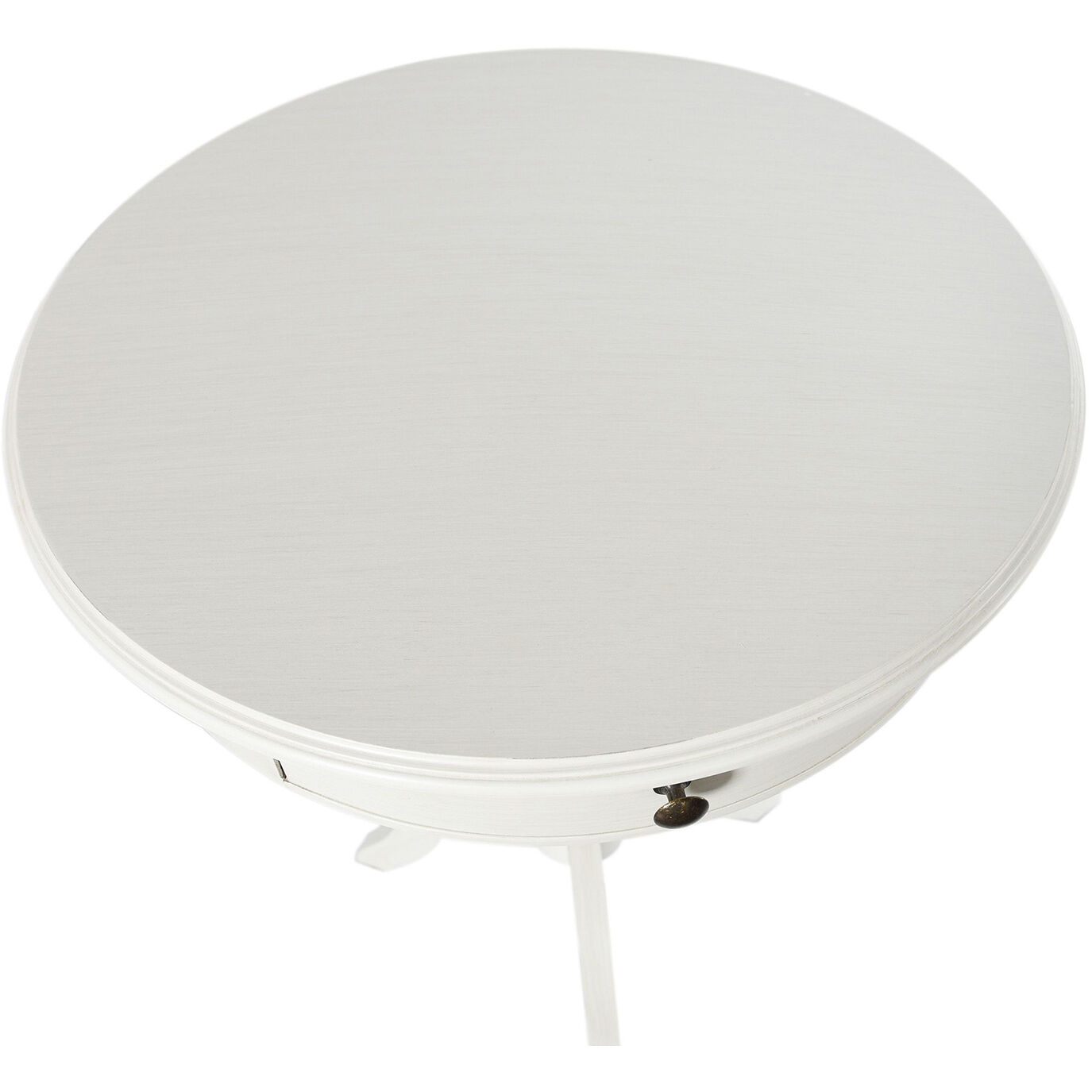 Luka 29.25 X 21.5 inch Antique White Side Table