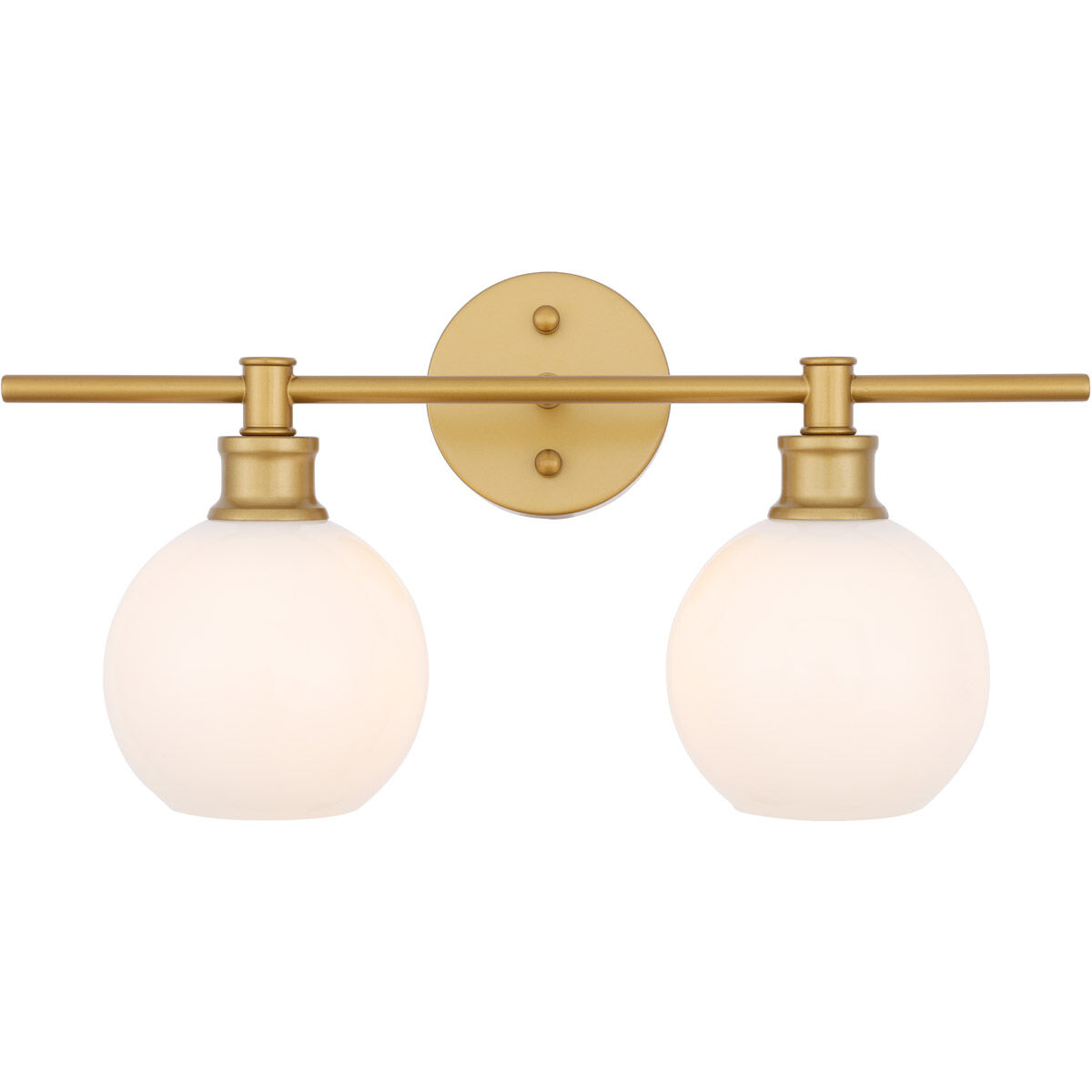 Collier 2 Light 19 inch Brass Wall sconce Wall Light