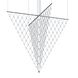 Constellation Galaxy Matrix LED 78 inch Bright Satin Aluminum Pendant Ceiling Light