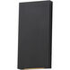 Brik LED 14 inch Black Outdoor Wall Mount