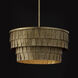 Arden 4 Light 20.5 inch Ancestral Gold Pendant Ceiling Light