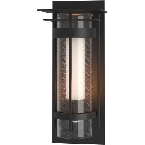 Torch 1 Light 25.9 inch Coastal Black Outdoor Sconce, XL
