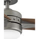 Ventus 44 inch Pewter with Driftwood, Teak Blades Fan