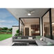 Dempsey 44 inch Matte Nickel with Matte Nickel/Walnut Blades Outdoor Ceiling Fan