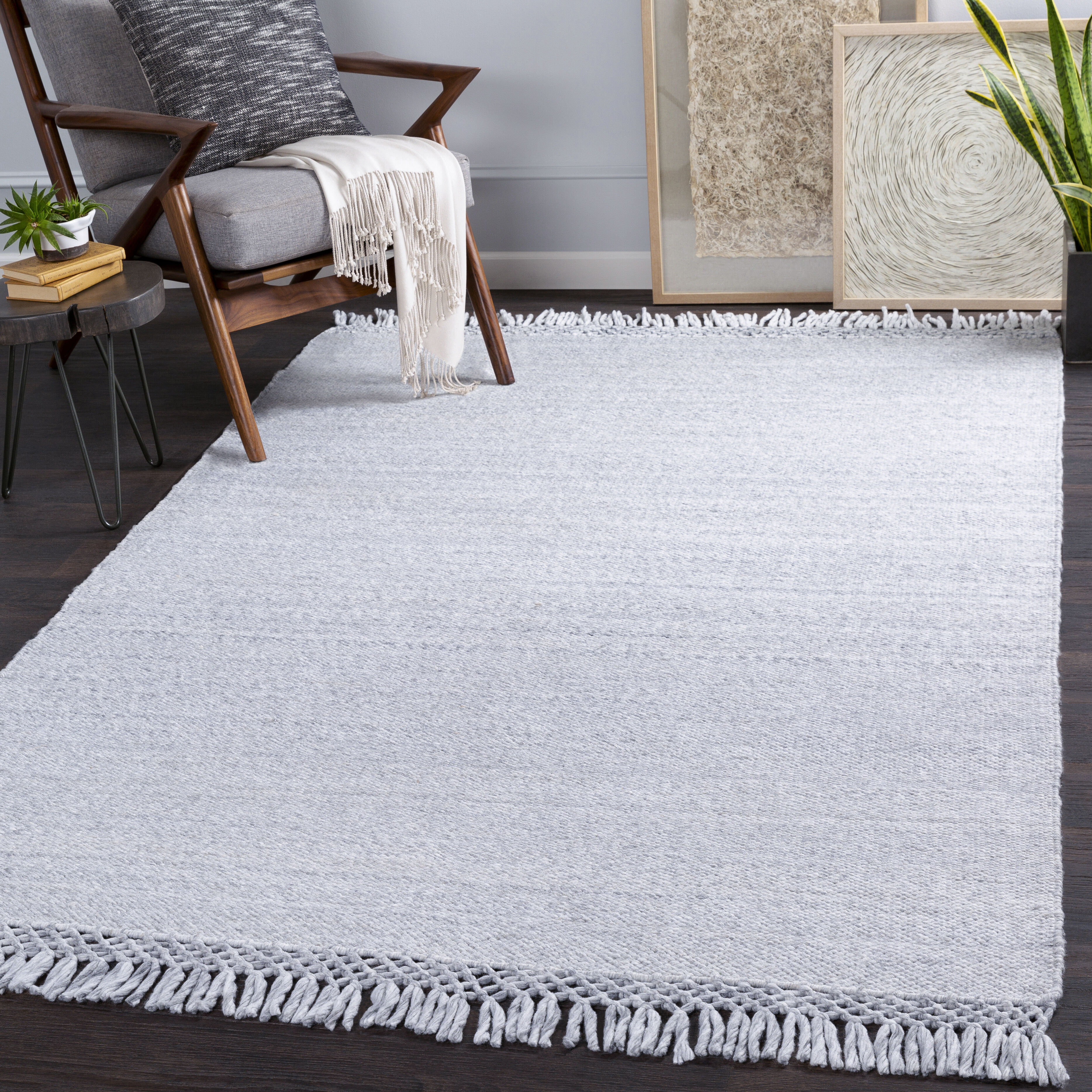 Azalea 144 X 106 inch Light Gray Rug in 9 X 12, Rectangle