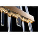 Canada LED 2 inch Gold LED Chandelier Ceiling Light 