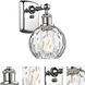 Ballston Athens Water Glass LED 6 inch Polished Chrome Sconce Wall Light