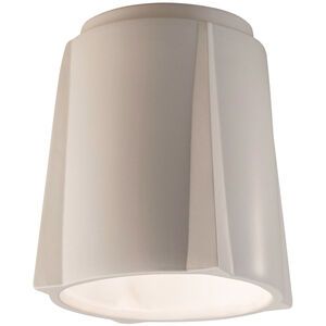 Radiance Collection LED 8 inch Antique Patina Flush-Mount Ceiling Light