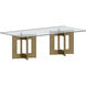 Lianne Gold Dining Table Base
