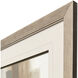 Patches II Gray and Beige and Brown and Neutral Framed Art