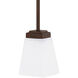 Baxley 1 Light 5 inch Bronze Pendant Ceiling Light