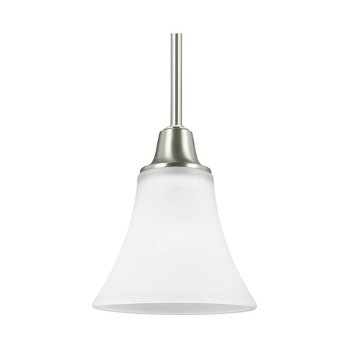 Metcalf 1 Light 6.25 inch Brushed Nickel Mini-Pendant Ceiling Light