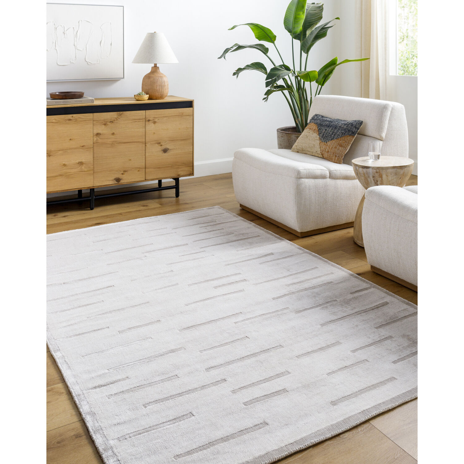 Pier 168 X 120 inch Light Silver / Slate / Silver Handmade Rug in 10 x 14