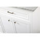 Americana 72 X 22 X 35 inch White Vanity Sink Set