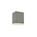 Avenue Outdoor LED 5 inch Silver Outdoor Ceiling Flush Mount