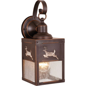 Bryce LED 13 inch Burnished Bronze Outdoor Wall