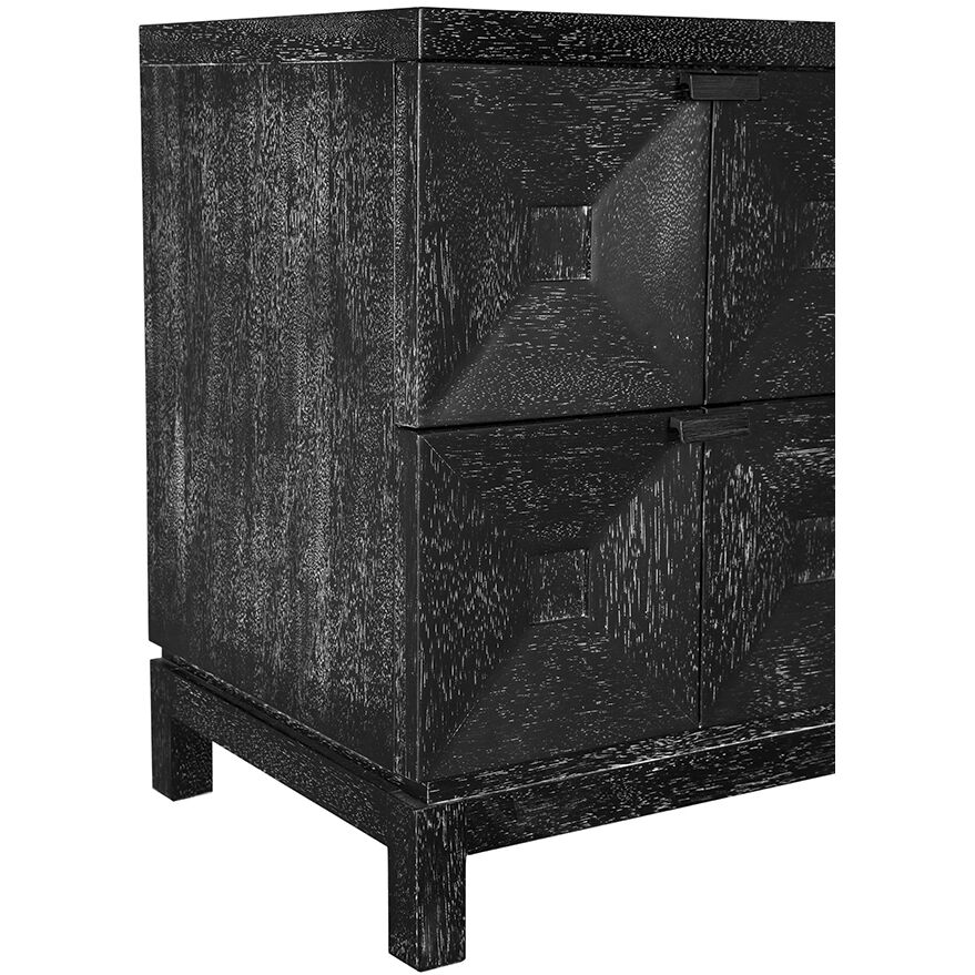 Musashi 72 X 22 inch Black Walnut Console