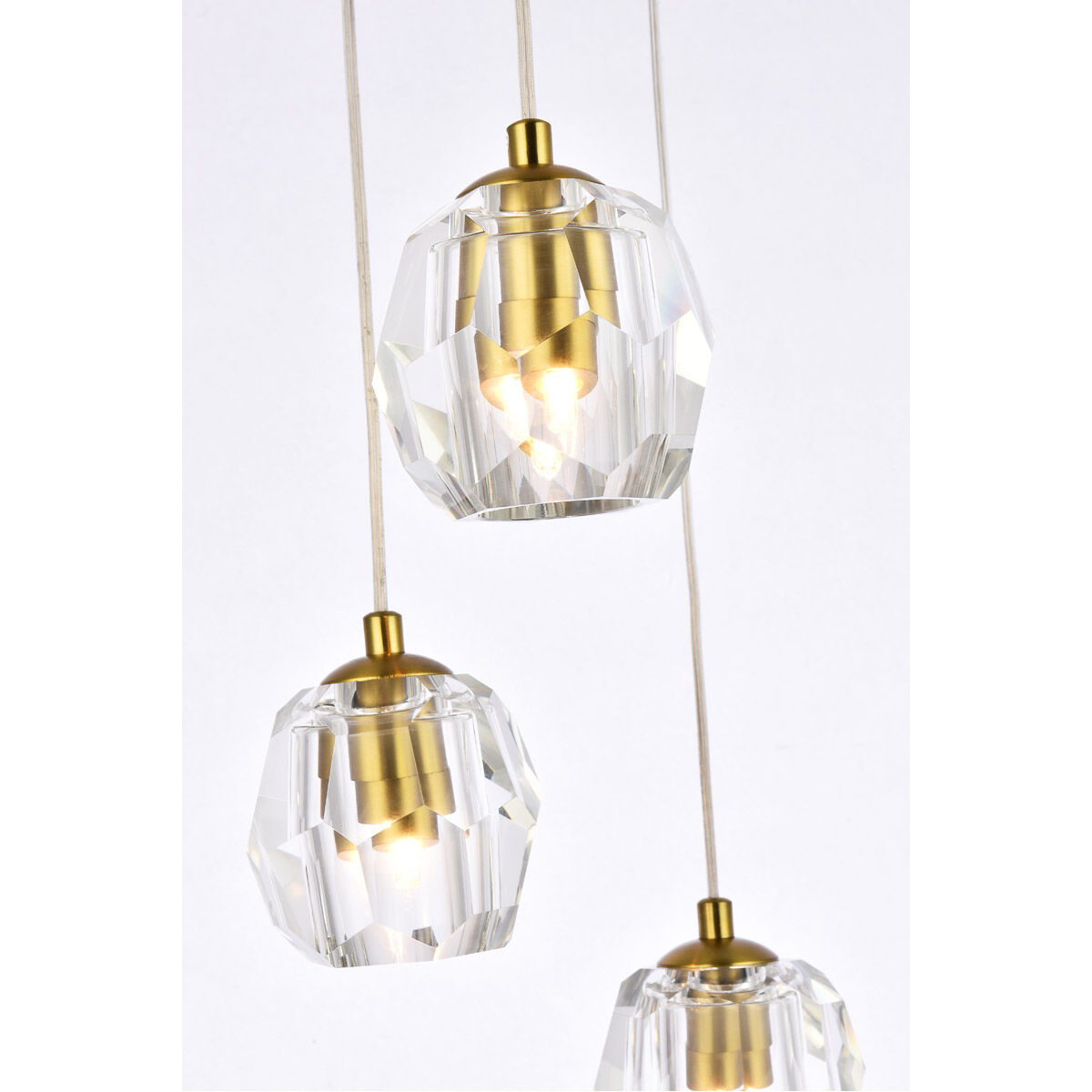 Eren 5 Light 12 inch Gold Pendant Ceiling Light