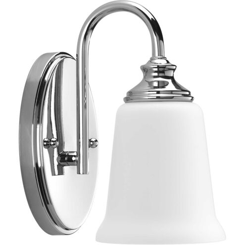 Oxford 1 Light 4.75 inch Polished Chrome Bath Vanity Wall Light, Design Series