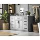 Alden 54 X 35 inch Grey Bathroom Vanity Cabinet