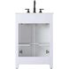 Alina 24 X 35 inch White Bathroom Vanity Cabinet