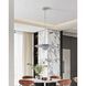Solstice LED 22 inch Polished Nickel Convertible Pendant Ceiling Light