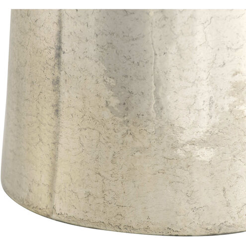 Milan 28 inch 150.00 watt Antique Mercury Ombre and Polished Nickel Table Lamp Portable Light