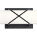 Trinsic LED 22 inch Matte Black Linear Bath Medium Wall Light, Medium