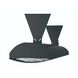 EF60 Series 9 X 8 inch Black Electric Patio Heater in Clover