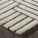 Arctica 122 X 94 inch Off-White and Black Indoor Rug, 7'10" X 10'2"