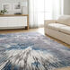 Darica 90 X 63 inch Blue Rug in 5 x 7