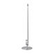 Zeitlos 24 inch 20 watt Satin Nickel with Chrome Table Lamp Portable Light, Bankamp Line