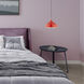 Amador 1 Light 12 inch Shiny Red Mini Pendant Ceiling Light