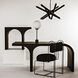 Maximus 35 X 30 inch Matte Black Console/Side Table