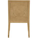 Santos Sea Sand and Satin Brass and Liller Malt Side Chair