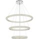 Bowen 3 Light 42 inch Chrome Chandelier Ceiling Light