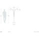 Orson 87 inch 40 watt Brushed Nickel Arc Floor Lamp Portable Light