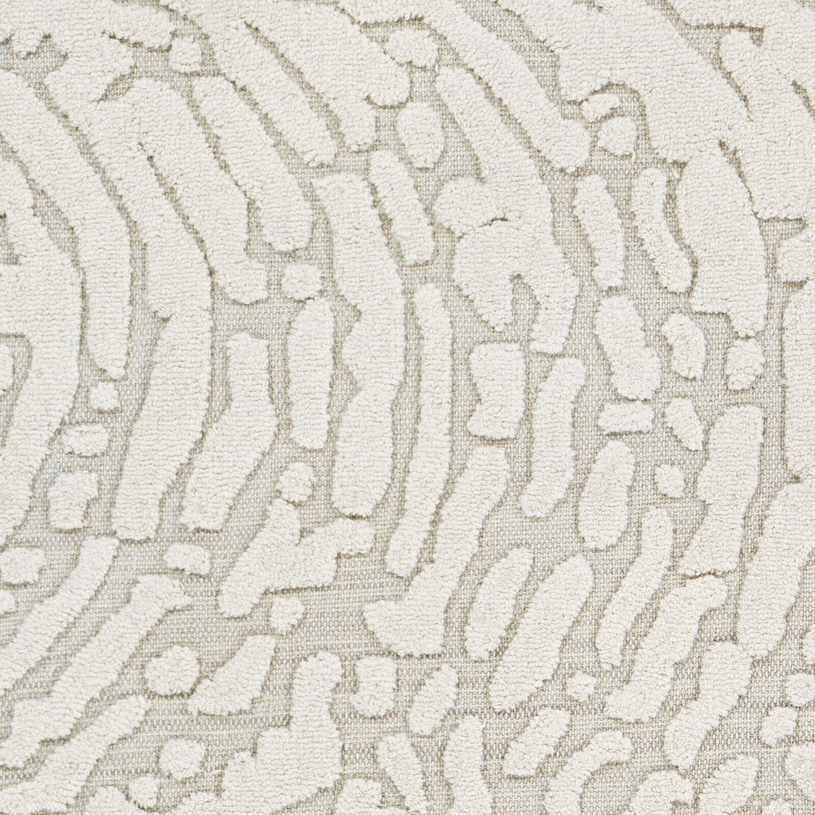 Oakland 120 X 96 inch Light Beige Rug in 8 x 10, Rectangle