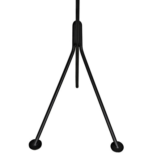 Jetset 71 inch 40.00 watt Matte Black Floor Lamp Portable Light
