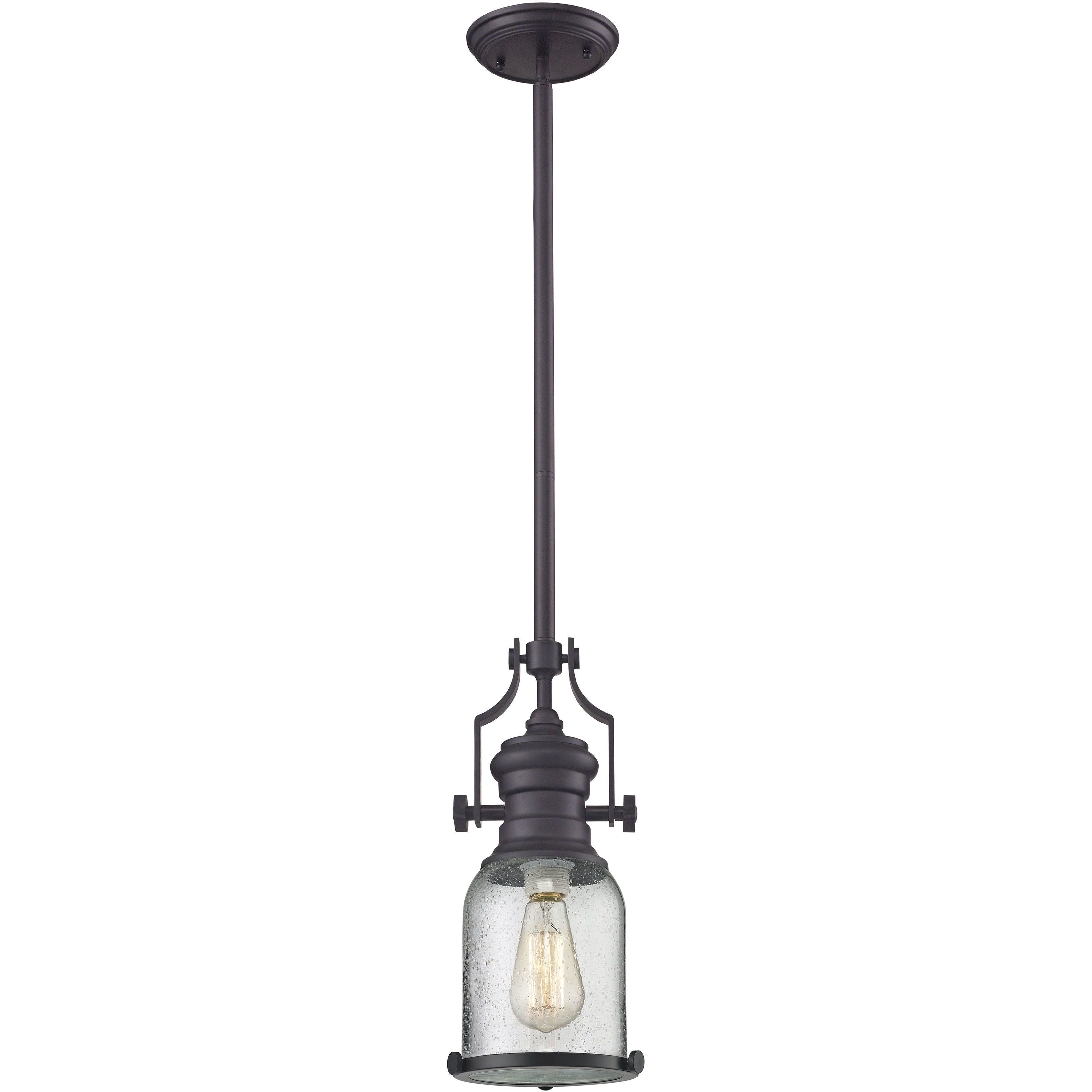 Chadwick 1 Light 8 inch Oil Rubbed Bronze Mini Pendant Ceiling Light