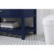 Clement 48 X 22 X 34 inch Blue Bathroom Vanity Cabinet
