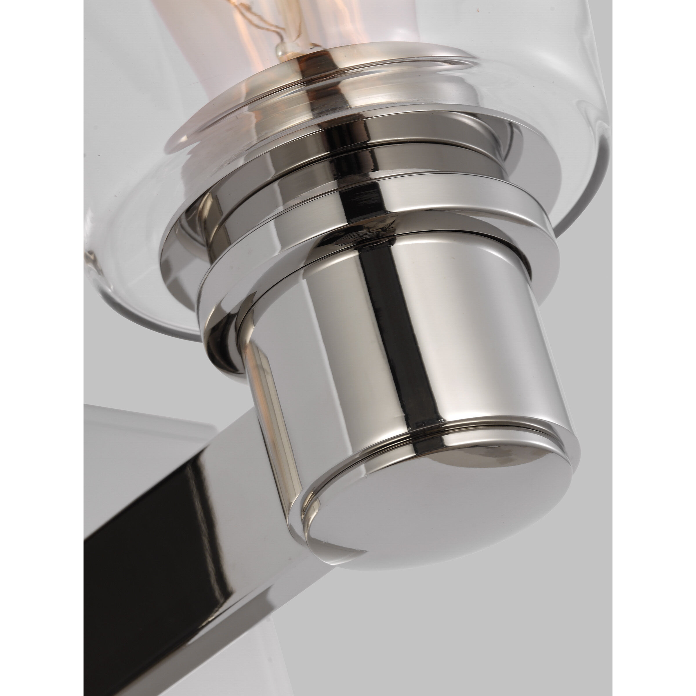 C&M by Chapman & Myers Alessa 1 Light 5 inch Polished Nickel Bath Vanity Wall Sconce Wall Light