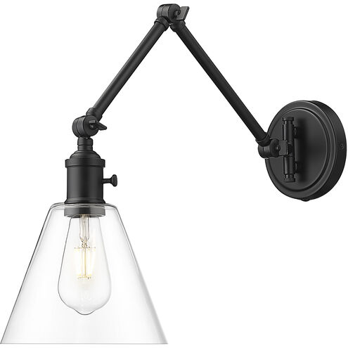 Gayson 1 Light 7.75 inch Matte Black Wall Sconce Wall Light