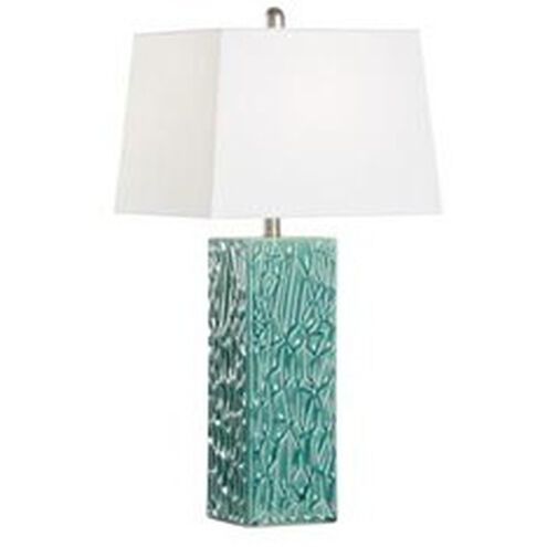 Kingman 21 inch 100.00 watt Green Table Lamp Portable Light