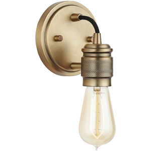 Menlo 1 Light 5 inch Aged Brass ADA Sconce Wall Light